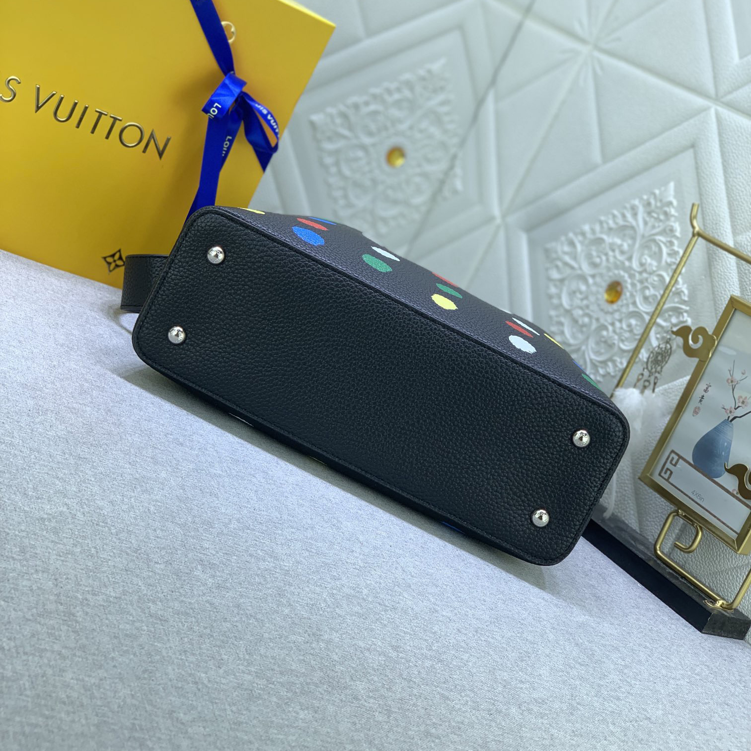 LV Designer Bagss Luxury Bag Classic Handbag Both The Chain And Adjustable Leather Shoulder Strap Can Be Disassembled The Canvas Surface Iconic Polka Dots Of Women Fashion Bag High Quality Leather Bag