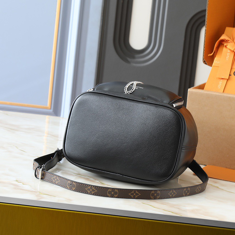 LV High Quality Women Shoulder Bags Luxury Sheepskin Leather With Yingze Metal Lv Circle Sliding Decoration For Easy Adjustment Of Openings, Zippered Front Pocket For Free Storage Of Keys And Cosmetics Shoulder Tote Female Purse Wallet Hand Bag