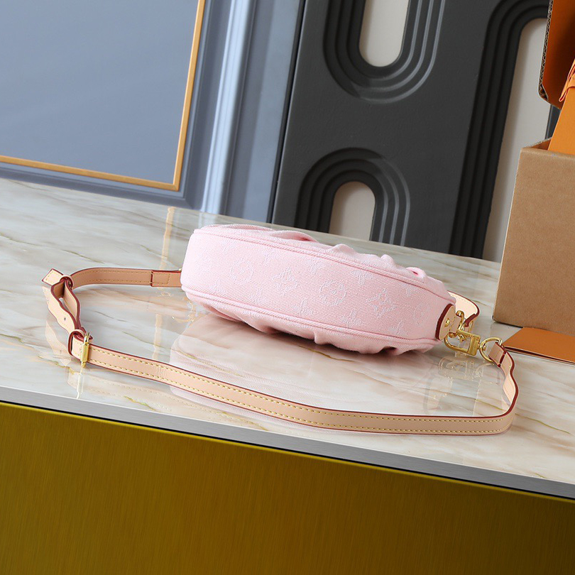 LV High Quality Women Shoulder Bags Luxury Handbags Are Made Of Monogram Cotton Denim Fabric, Paired With Contrasting Cowhide Trim And Eye-Catching Metal Pieces Ladies Clutch Bag Shoulder Tote Female Purse Wallet Hand Bag