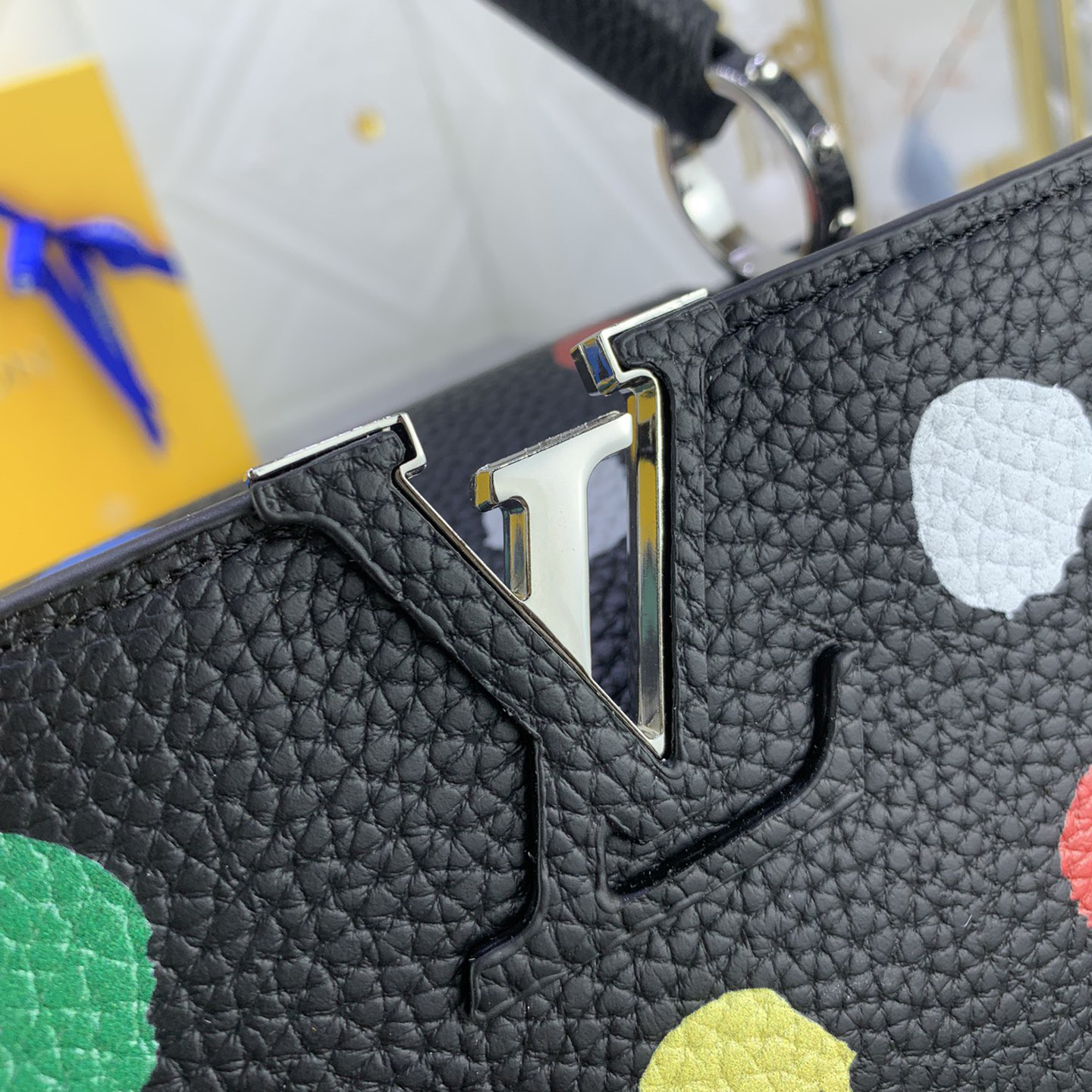 LV Designer Bagss Luxury Bag Classic Handbag Both The Chain And Adjustable Leather Shoulder Strap Can Be Disassembled The Canvas Surface Iconic Polka Dots Of Women Fashion Bag High Quality Leather Bag