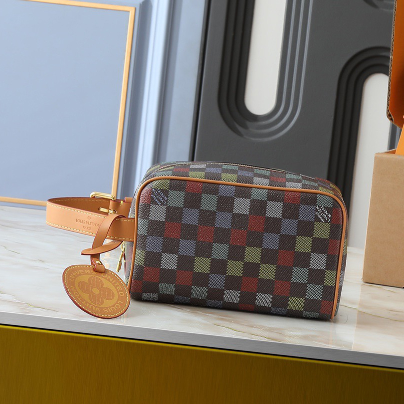 LV Designer Bag Luxury Bag Purse Tote Classic Logo Women's Tramp Bag High Quality Leather Crossbody Fashion Printed Hand Bag