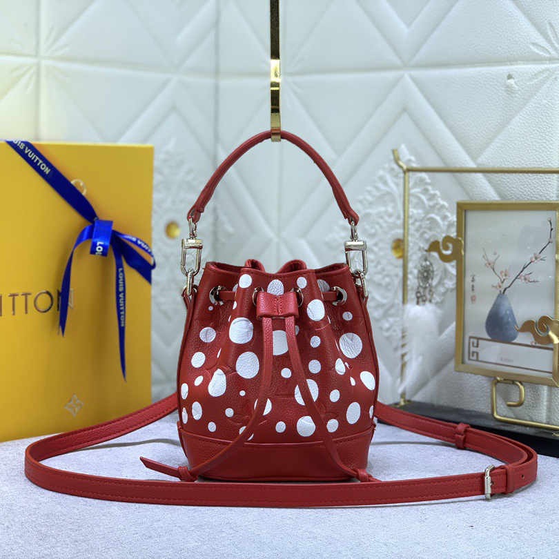 LV Designer Bagss Luxury Bag Classic Handbag Both The Chain And Adjustable Leather Shoulder Strap Can Be Disassembled The Canvas Surface Iconic Polka Dots Of Women Fashion Bag High Quality Leather Bag