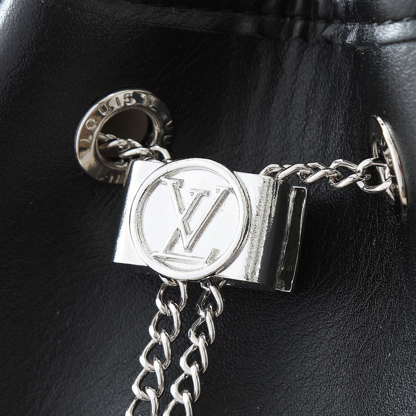 LV High Quality Women Shoulder Bags Luxury Sheepskin Leather With Yingze Metal Lv Circle Sliding Decoration For Easy Adjustment Of Openings, Zippered Front Pocket For Free Storage Of Keys And Cosmetics Shoulder Tote Female Purse Wallet Hand Bag