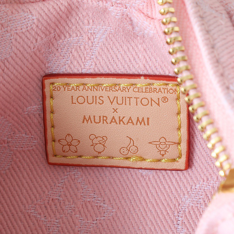 LV High Quality Women Shoulder Bags Luxury Handbags Are Made Of Monogram Cotton Denim Fabric, Paired With Contrasting Cowhide Trim And Eye-Catching Metal Pieces Ladies Clutch Bag Shoulder Tote Female Purse Wallet Hand Bag