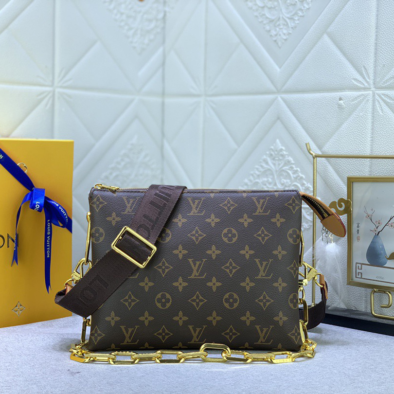 LV High Quality Women Shoulder Bags Luxuries Handbag Monogram Embossed Fluffy Sheepskin Creates A Pillow Configuration Can Be Slung Diagonally With Shoulder Straps Or Carried Under The Armpit With Female Hand Bag