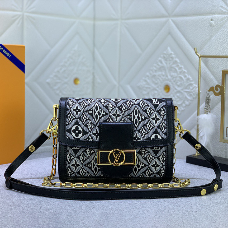 LV High Quality Women Shoulder Bags Luxuries Handbag Is Made Of Brand New Jacquard Fabric Inner Compartment And Detachable Shoulder Straps For Easy Carrying Of Female Hand Bags On Daily Occasions