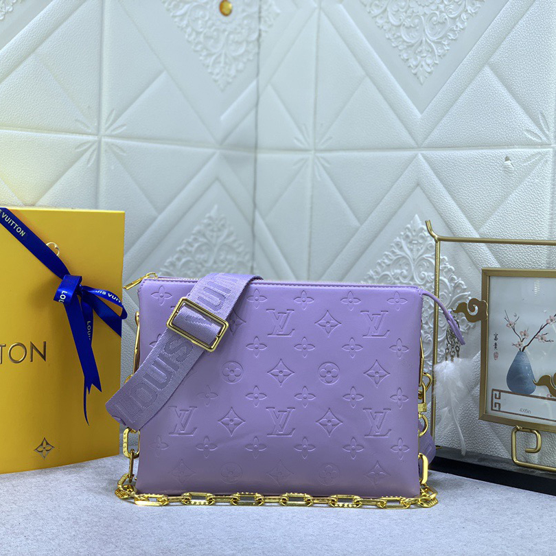 LV High Quality Women Shoulder Bags Luxuries Handbag Monogram Embossed Fluffy Sheepskin Creates A Pillow Configuration Can Be Slung Diagonally With Shoulder Straps Or Carried Under The Armpit With Female Hand Bag