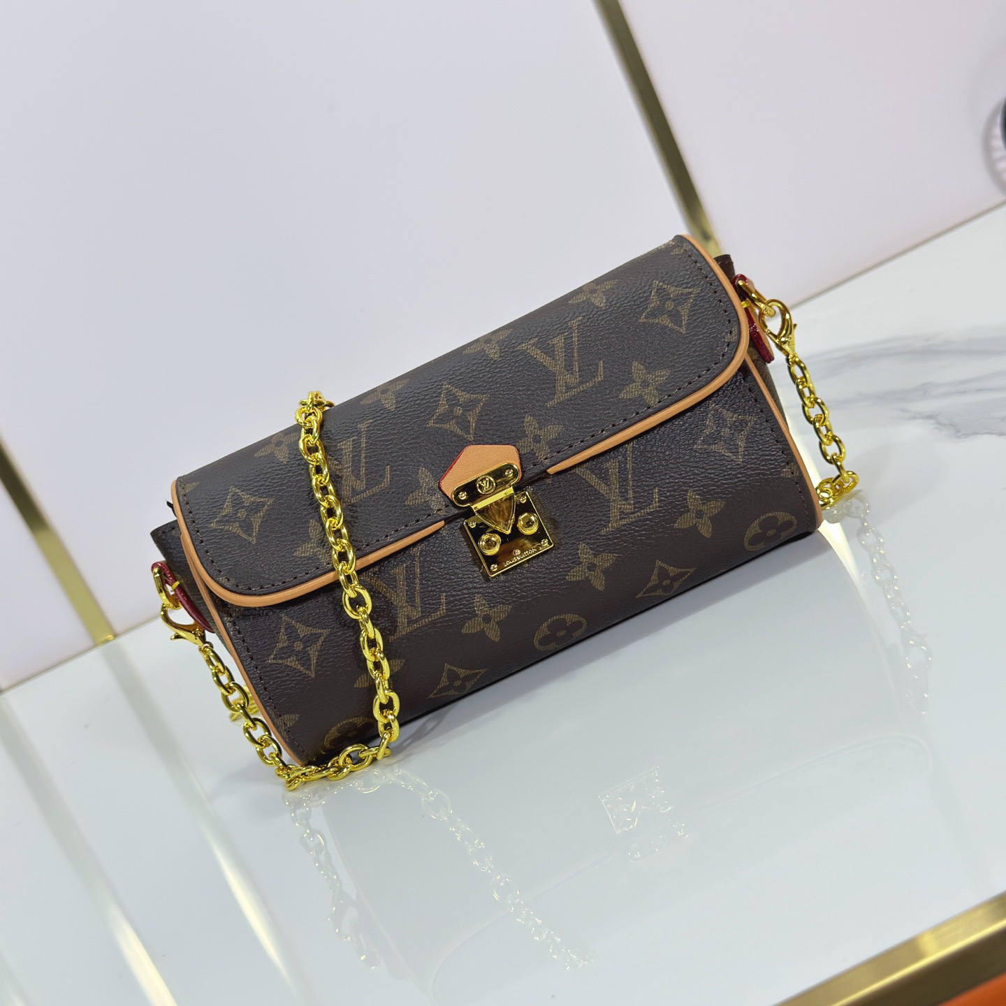 LV High Quality Women Shoulder Bags Luxury Handbags Are Made Of Monogram Canvas And Have A Flexible And Easy To Match Design Suitable For Crossbody Shoulder Or Hand-Held Female Hand Bags