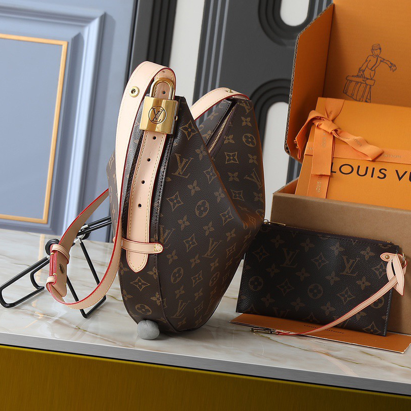 LV High Quality Women Shoulder Bags Luxuries handbags feature elegant design and exquisite craftsmanship, with used metal padlocks and detachable Monogram storage bags that can be easily switched between multiple carrying methods. Female Hand Bag