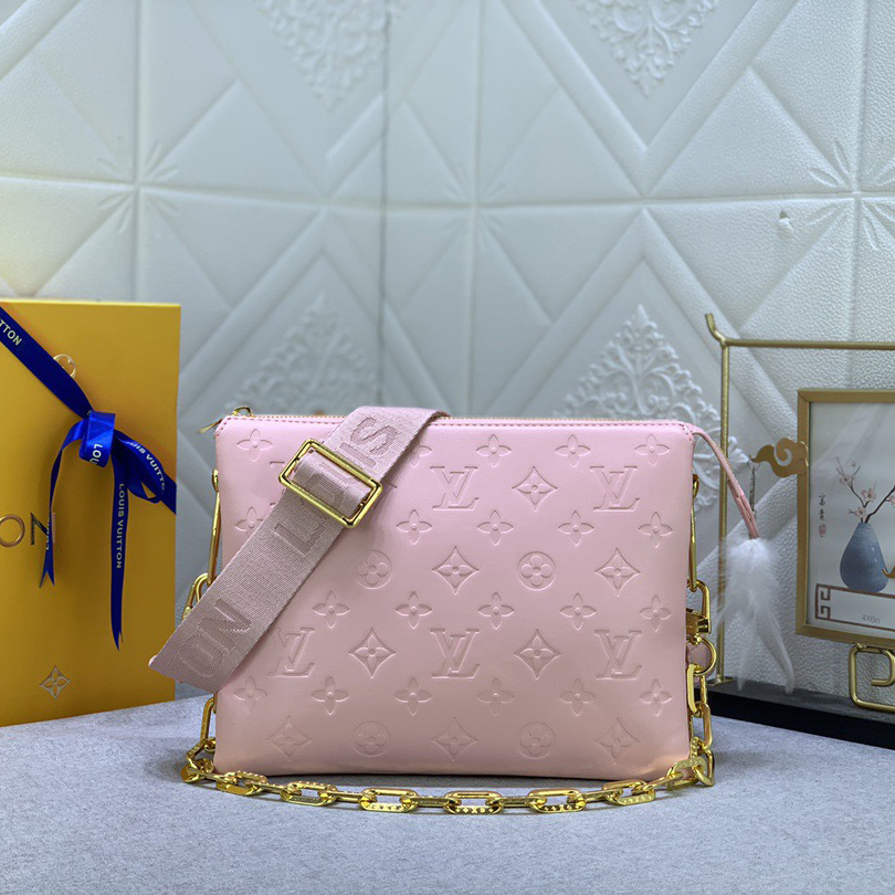 LV High Quality Women Shoulder Bags Luxuries Handbag Monogram Embossed Fluffy Sheepskin Creates A Pillow Configuration Can Be Slung Diagonally With Shoulder Straps Or Carried Under The Armpit With Female Hand Bag