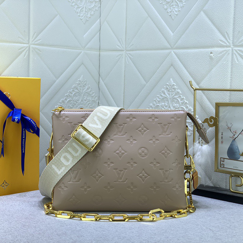 LV High Quality Women Shoulder Bags Luxuries Handbag Monogram Embossed Fluffy Sheepskin Creates A Pillow Configuration Can Be Slung Diagonally With Shoulder Straps Or Carried Under The Armpit With Female Hand Bag