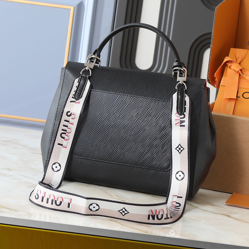 LV High Quality Women Shoulder Bags Luxuries Handbag Showcases A Two Style Fashion With Detachable Jacquard Shoulder Straps, Flipping To Reveal The Silent Blooming Of Monogram Flowers Female Hand Bag