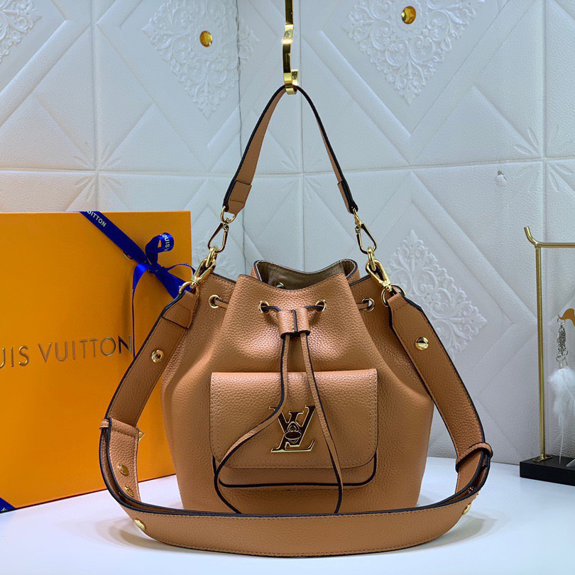 LV High Quality Women Shoulder Bags Luxury Bucket Bags Are Made Of Granular Calf Leather With Movable And Adjustable Straps That Can Be Worn On The Shoulders And Crossed Over The Body Monogram Reverse Shoulder Tote Female Purse Wallet Hand Bag