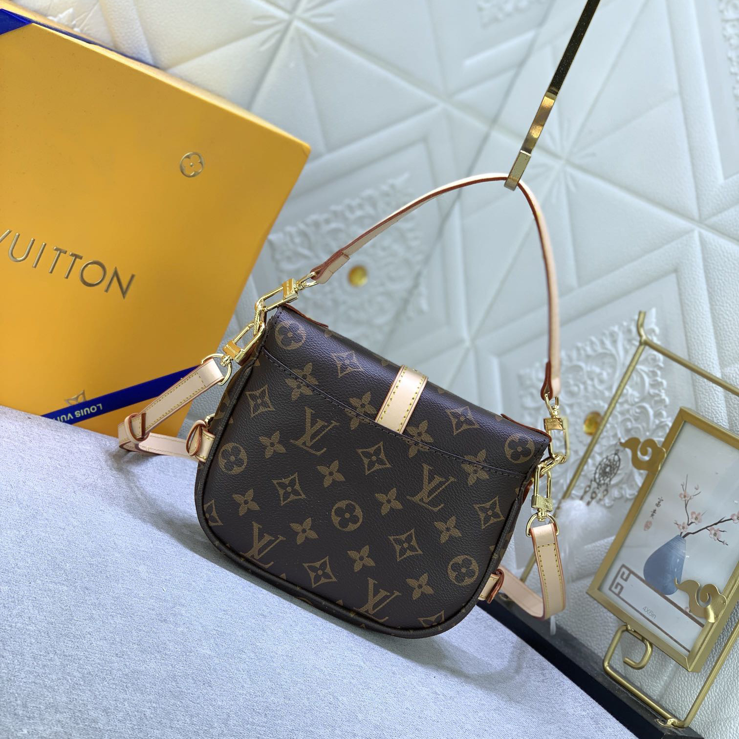 LV High qualitys Women Bags Luxurys Handbags Ladies Clutch Bag Shoulder Tote Female Purse Wallet Hand Bag