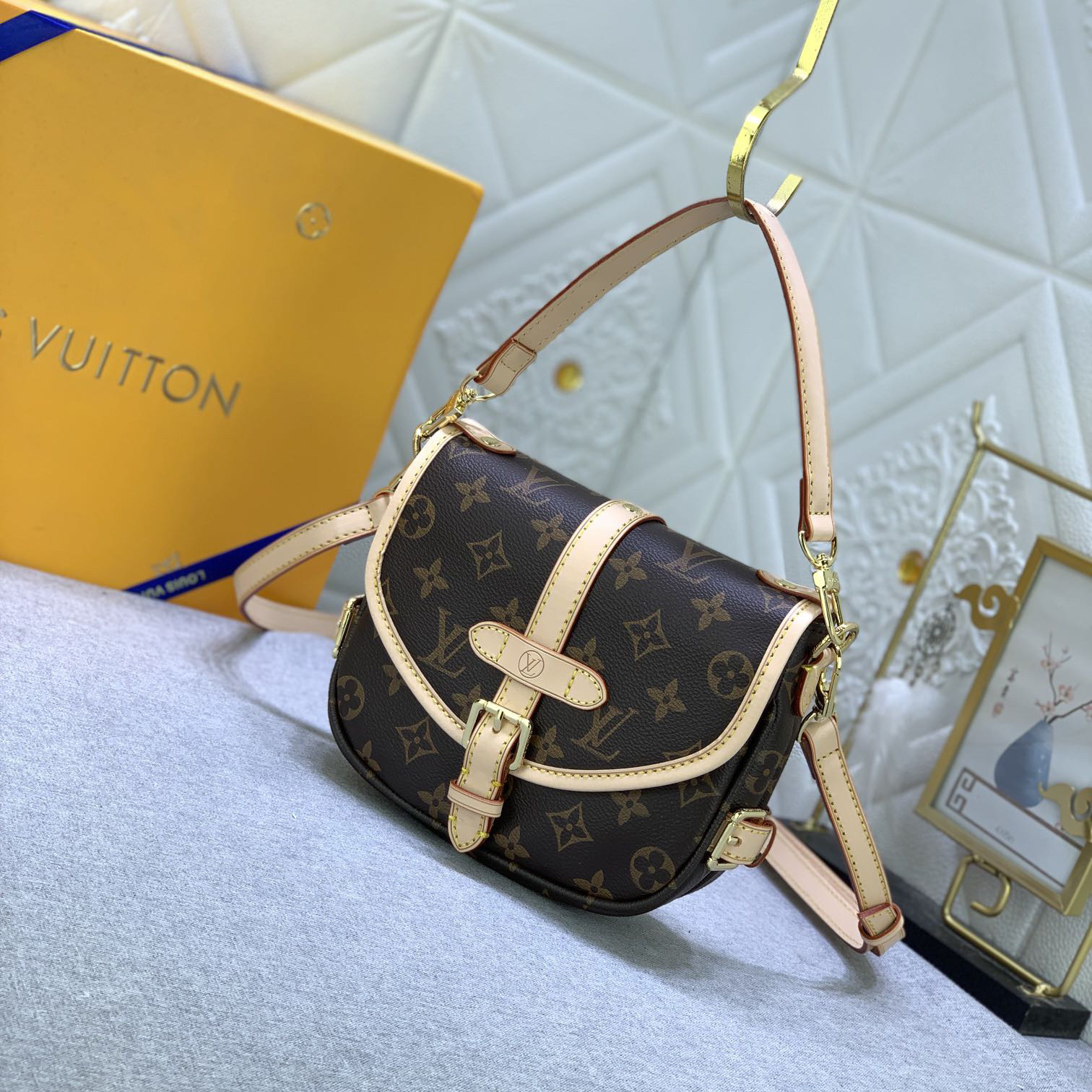 LV High qualitys Women Bags Luxurys Handbags Ladies Clutch Bag Shoulder Tote Female Purse Wallet Hand Bag