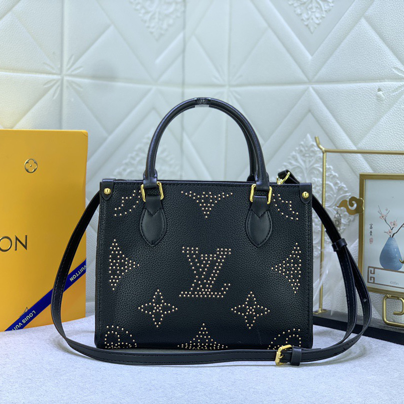 LV High Quality Women Shoulder Bags Luxury Bags Print Monogram Patterns On Soft Grain Cowhide With Ample Interior Space To Accommodate Laptops And Other Office Supplies Female Hand Bags