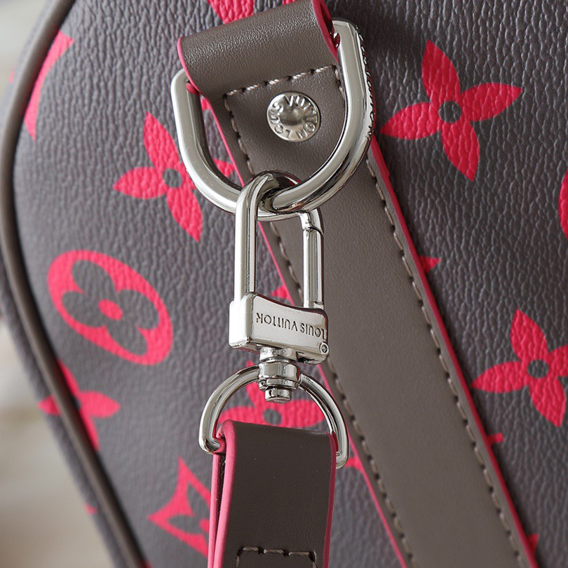 LV High Quality Women Shoulder Bags Luxury Handbags Monogram Eclipse Coated Canvas Leather Top Handle Side Straps And Metal Pieces Showcase Classic Heritage With Detachable And Adjustable Shoulder Straps For Comfortable Shoulder Back Female Hand Bag