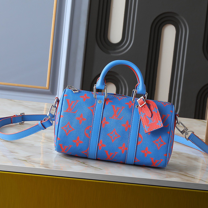 LV High Quality Women Shoulder Bags Luxury Handbags Monogram Eclipse Coated Canvas Leather Top Handle Side Straps And Metal Pieces Showcase Classic Heritage With Detachable And Adjustable Shoulder Straps For Comfortable Shoulder Back Female Hand Bag