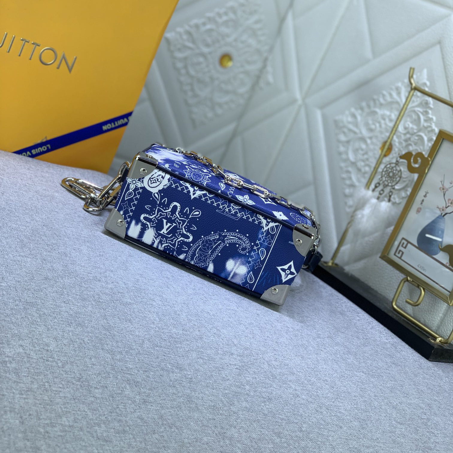 LV High Quality Women Shoulder Bags Luxurys Mini Box Crossbody Bag This Avant-Garde Accessory Crossbody Bag This Avant-Garde Accessory Female Hand Bag