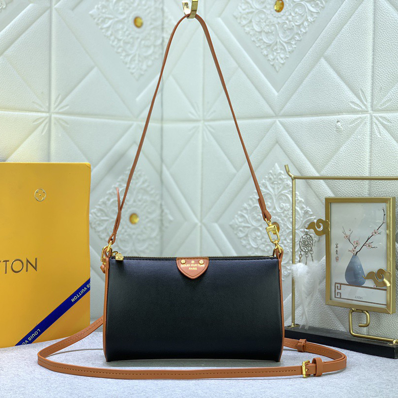 LV High Qualitys Women Handbag Equipped With Detachable And Adjustable Leather Chain Strap For Easy Shoulder Or Crossbody Carrying Lady Clutch Shoulder Tote Female Purse Wallet Hand Bag