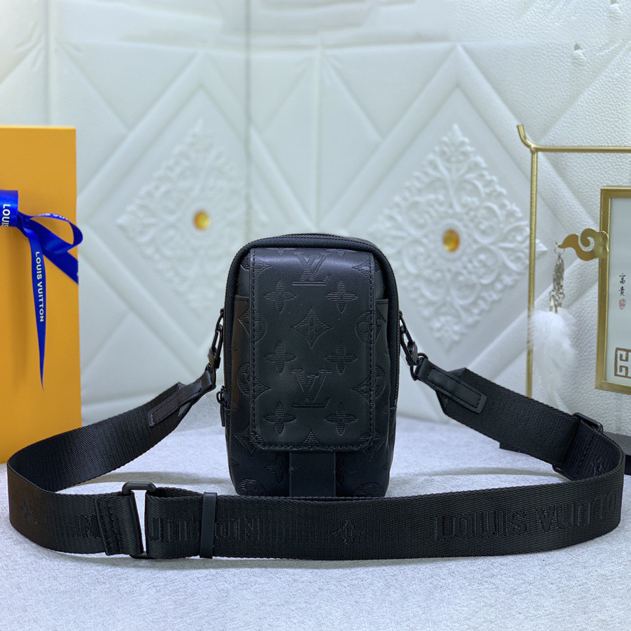 LV High Quality Women Shoulder Bags Luxuries Phone Bag Classic Monogram Denim Fabric With Ample Capacity To Store Cards, Keys Several Phones And Other Small Items Remove The Shoulder Strap To Transform Into A Female Hand Bag Wallet