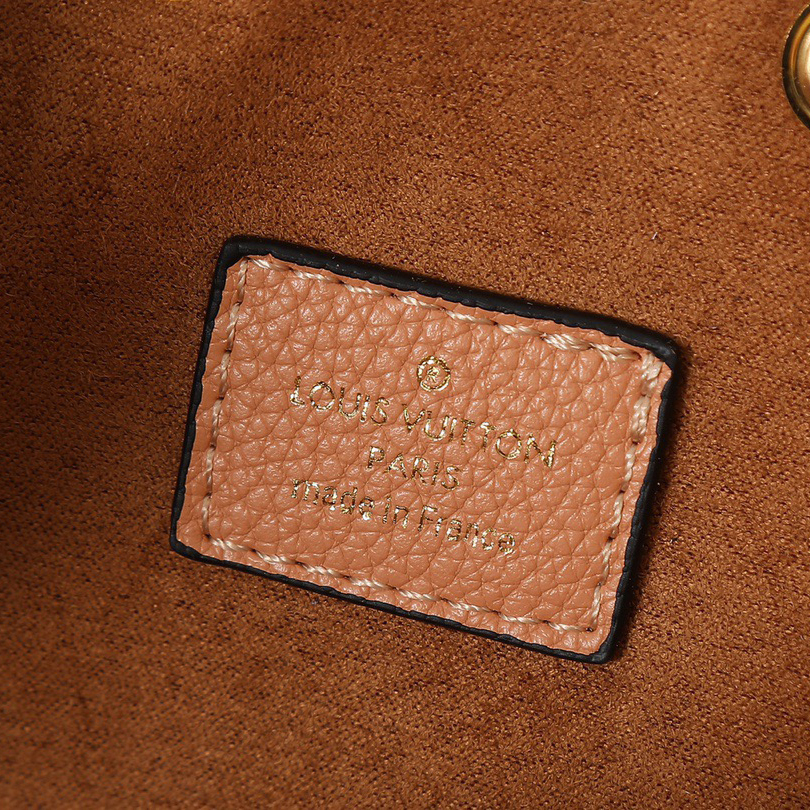 LV High Quality Women Shoulder Bags Luxury Bucket Bags Lv Letters And Monogram Flowers Are Printed And Then Pressed Onto Leather Adjustable Shoulder Straps Enable Shoulder Or Crossbody Female Hand Bags