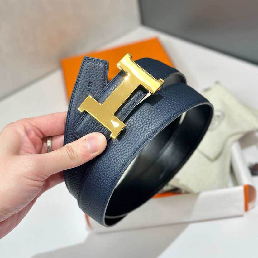 Hermes Classic Designer Belt Belts For Women Man Designer Casual Letter Smooth Buckle Belt Couple Lovers Style