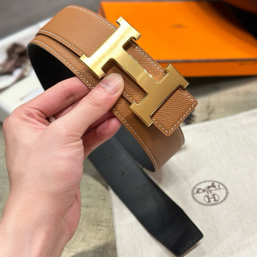 Hermes Classic Designer Belt Belts For Women Man Designer Casual Letter Smooth Buckle Belt Couple Lovers Style