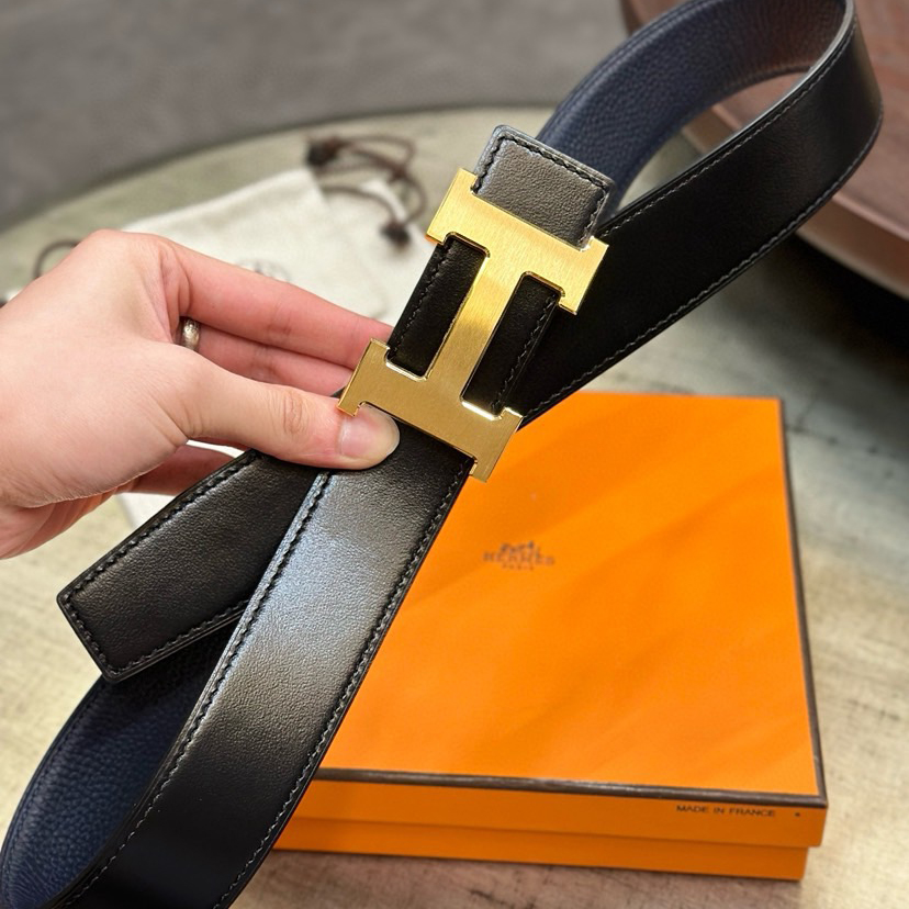 Hermes Classic Designer Belt Belts For Women Man Designer Casual Letter Smooth Buckle Belt Couple Lovers Style