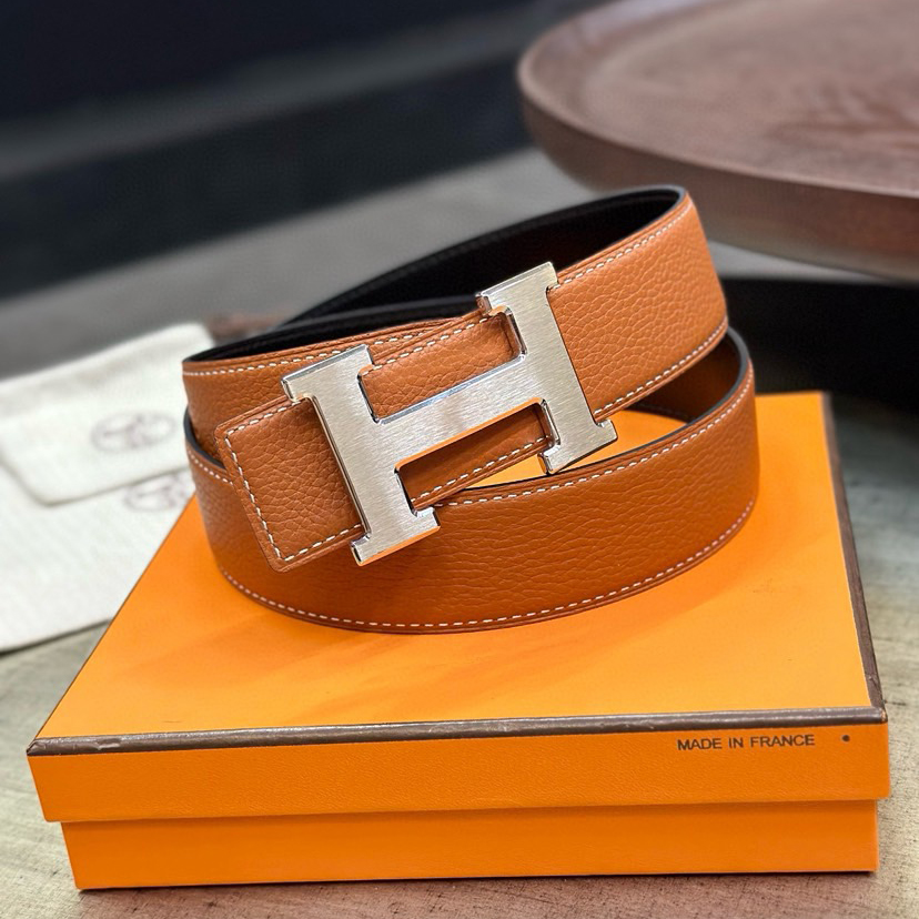 Hermes Classic Designer Belt Belts For Women Man Designer Casual Letter Smooth Buckle Belt Couple Lovers Style