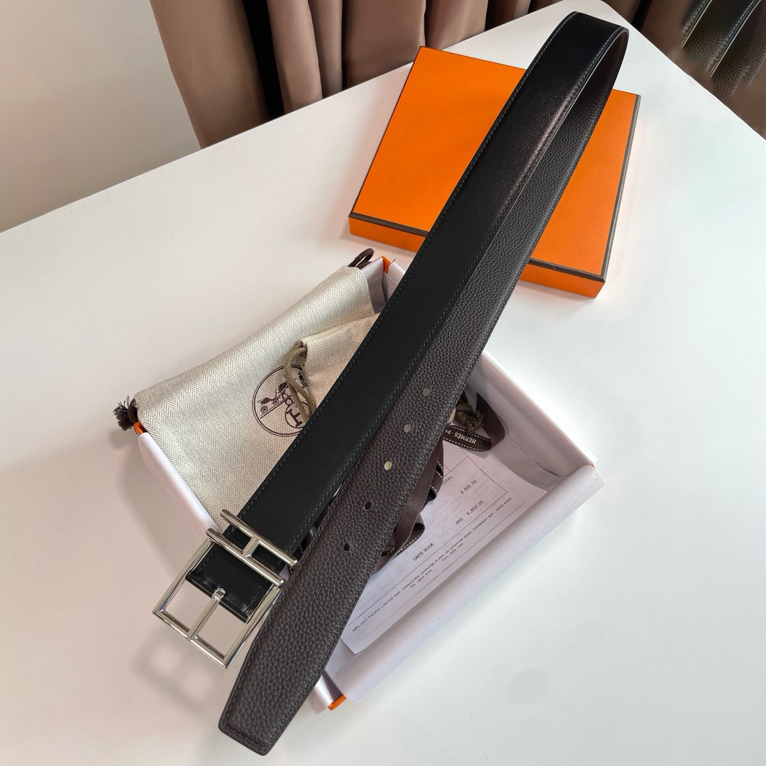 Hermes Designer Belt Mens Belts Womens Brand Belt Luxury Belt Length 100-125cm Woman Men Belt Fashion Classics Casual Letter Smooth Buckle Designer High Quality Belt