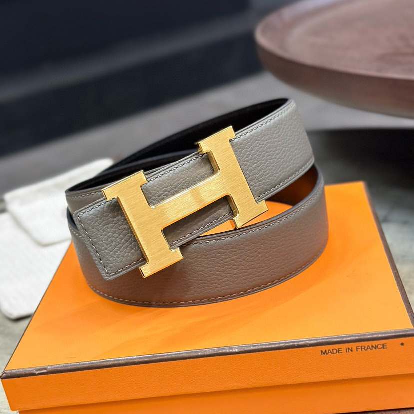 Hermes Classic Designer Belt Belts For Women Man Designer Casual Letter Smooth Buckle Belt Couple Lovers Style