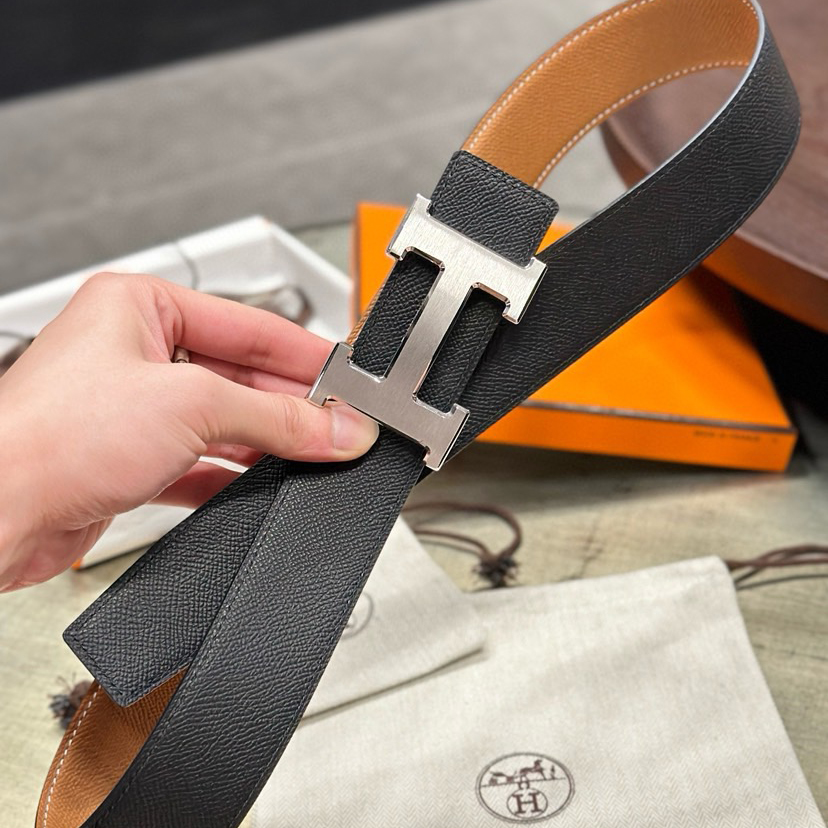 Hermes Classic Designer Belt Belts For Women Man Designer Casual Letter Smooth Buckle Belt Couple Lovers Style