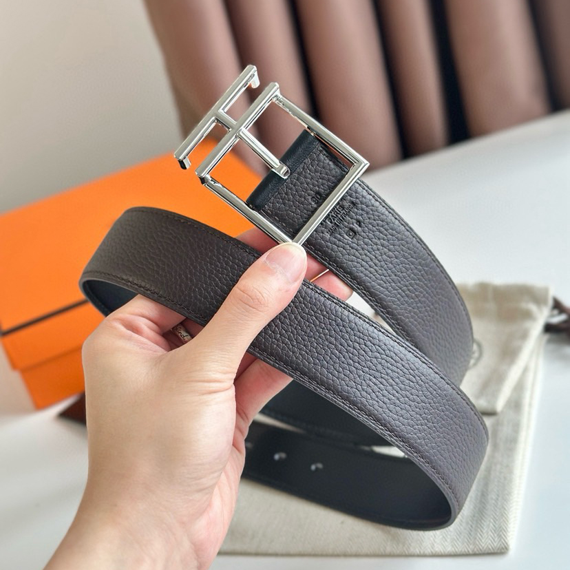 Hermes Classic Designer Belt Belts For Women Man Designer Casual Letter Smooth Buckle Belt Couple Lovers Style