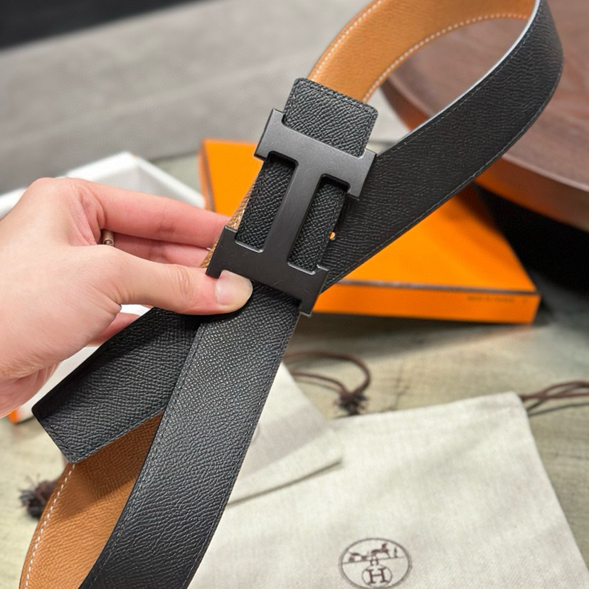 Hermes Classic Designer Belt Belts For Women Man Designer Casual Letter Smooth Buckle Belt Couple Lovers Style