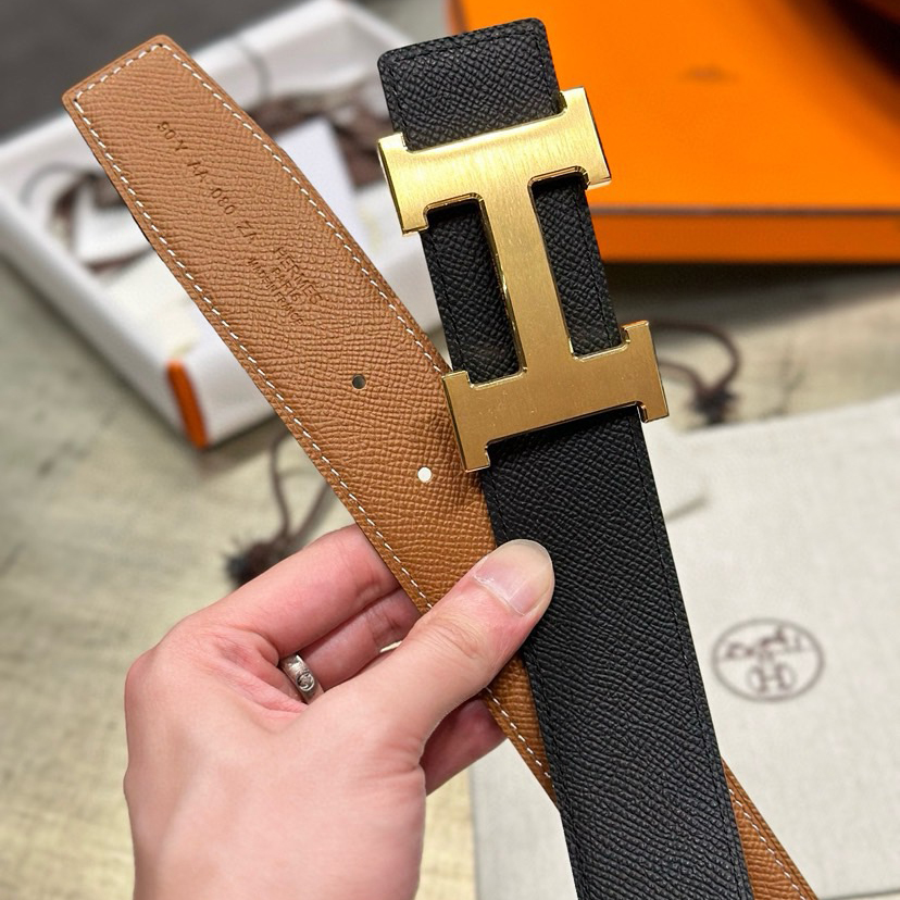 Hermes Classic Designer Belt Belts For Women Man Designer Casual Letter Smooth Buckle Belt Couple Lovers Style