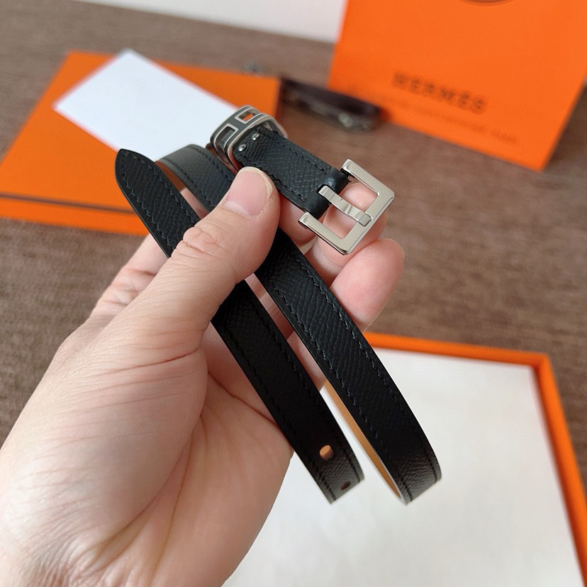 Hermes Belts for Women Designer Belt Cintura Womens Formal Smooth Buckle Woman Narrow Genuine Leather Golden Bronze Cowhide Design Thin Optional High Quality