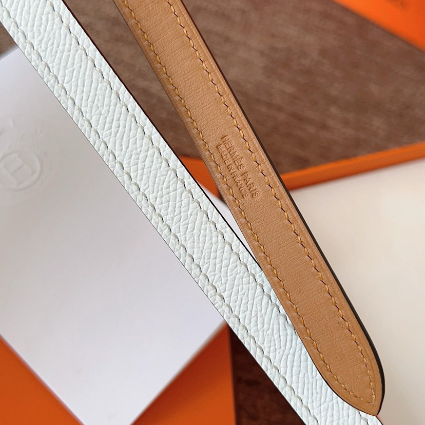 Hermes Belts for Women Designer Belt Cintura Womens Formal Smooth Buckle Woman Narrow Genuine Leather Golden Bronze Cowhide Design Thin Optional High Quality