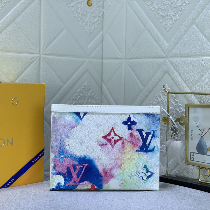 LV High Qualities Men Women Purse Wallet Luxury Handbags Monogram Canvas Cut For Easy Storage Of Personal Items Fashion Clutch Bag Unisex Purse Wallet