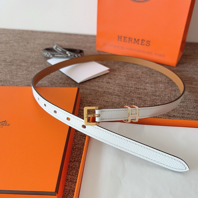 Hermes Belts for Women Designer Belt Cintura Womens Formal Smooth Buckle Woman Narrow Genuine Leather Golden Bronze Cowhide Design Thin Optional High Quality