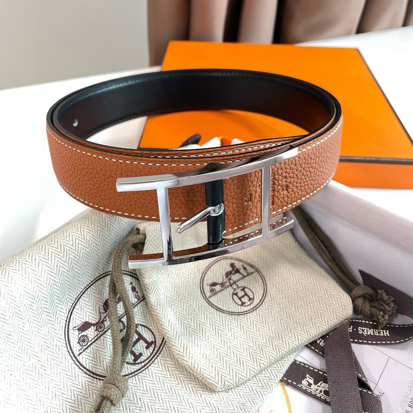 Hermes Classic Designer Belt Belts For Women Man Designer Casual Letter Smooth Buckle Belt Couple Lovers Style