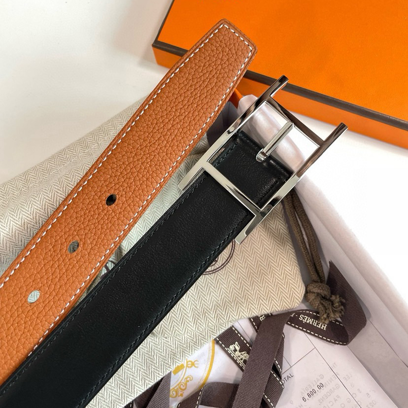 Hermes Classic Designer Belt Belts For Women Man Designer Casual Letter Smooth Buckle Belt Couple Lovers Style