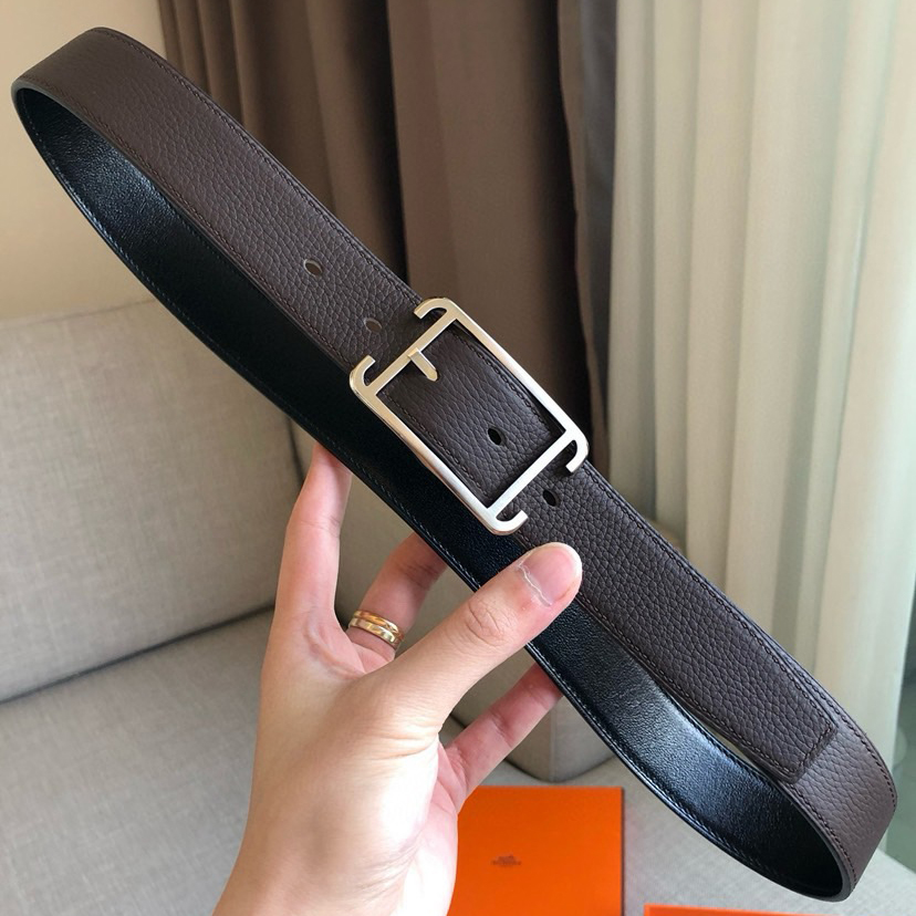 Hermes Designer Belt Mens Belts Womens Brand Belt Luxury Belt Length 100-125cm Woman Men Belt Fashion Classics Casual Letter Smooth Buckle Designer High Quality Belt