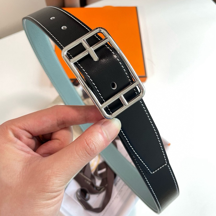 Hermes Classic Designer Belt Belts For Women Man Designer Casual Letter Smooth Buckle Belt Couple Lovers Style
