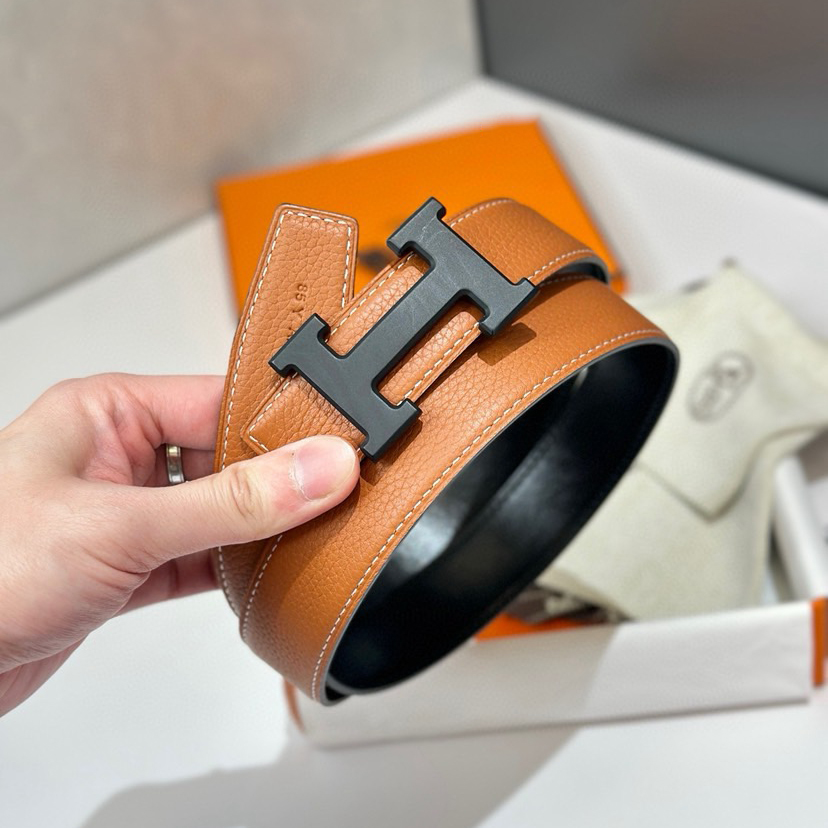 Hermes Classic Designer Belt Belts For Women Man Designer Casual Letter Smooth Buckle Belt Couple Lovers Style