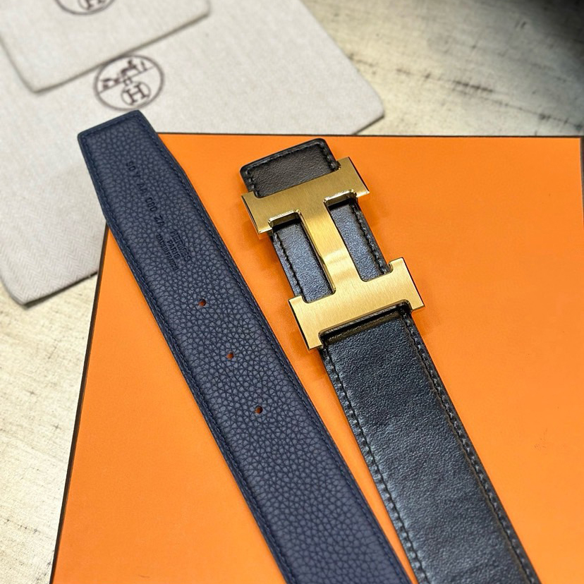 Hermes Classic Designer Belt Belts For Women Man Designer Casual Letter Smooth Buckle Belt Couple Lovers Style