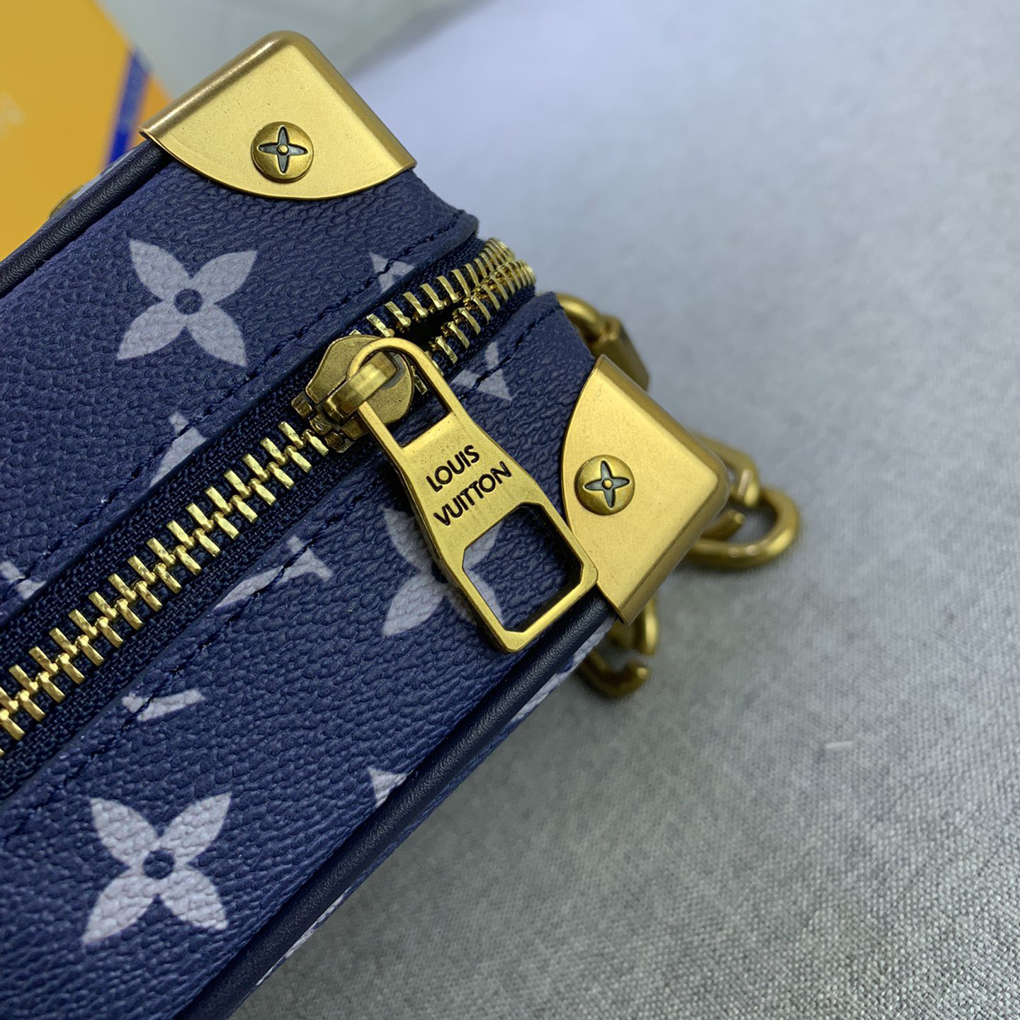 LV High Quality Women Shoulder Bags Luxury Makeup Bag Monogram Eclipse Coated Canvas Cowhide Leather Trimmed Shoulder Strap Non Removable Adjustable Female Hand Bag