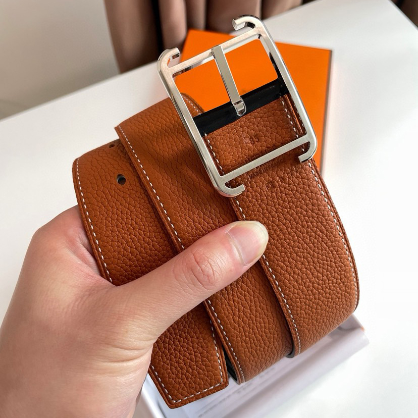 Hermes Designer Belt Mens Belts Womens Brand Belt Luxury Belt Length 100-125cm Woman Men Belt Fashion Classics Casual Letter Smooth Buckle Designer High Quality Belt