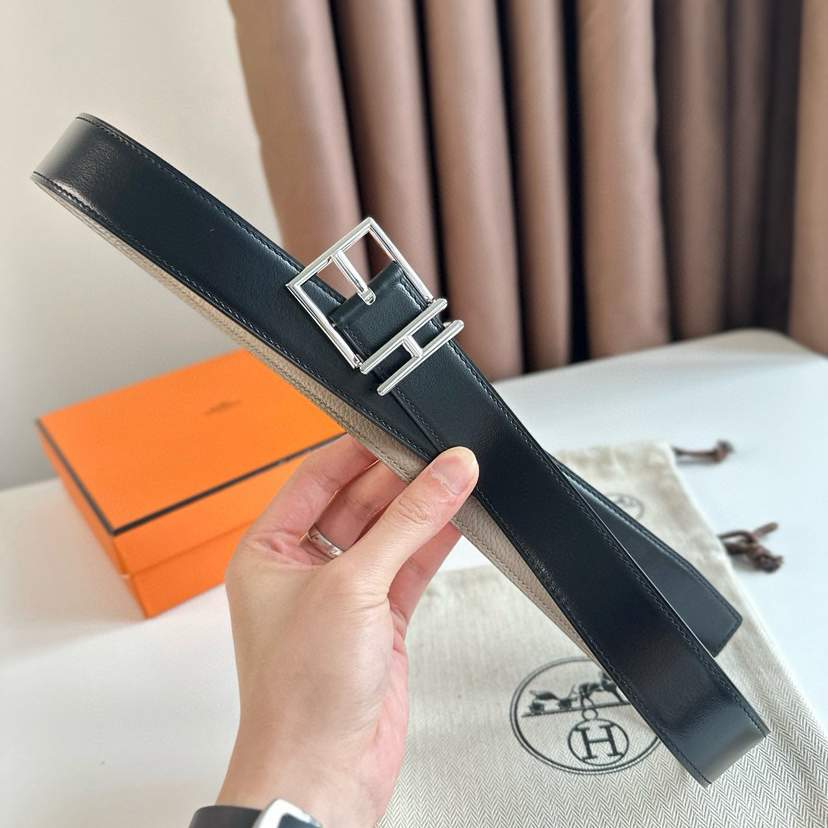 Hermes Classic Designer Belt Belts For Women Man Designer Casual Letter Smooth Buckle Belt Couple Lovers Style