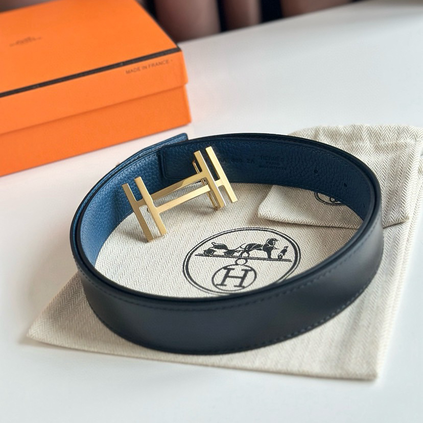 Hermes Belts For Women Designer Belt Womens Formal Smooth Buckle Woman Narrow Genuine Leather Golden Bronze Cowhide Design Thin Optional High Quality